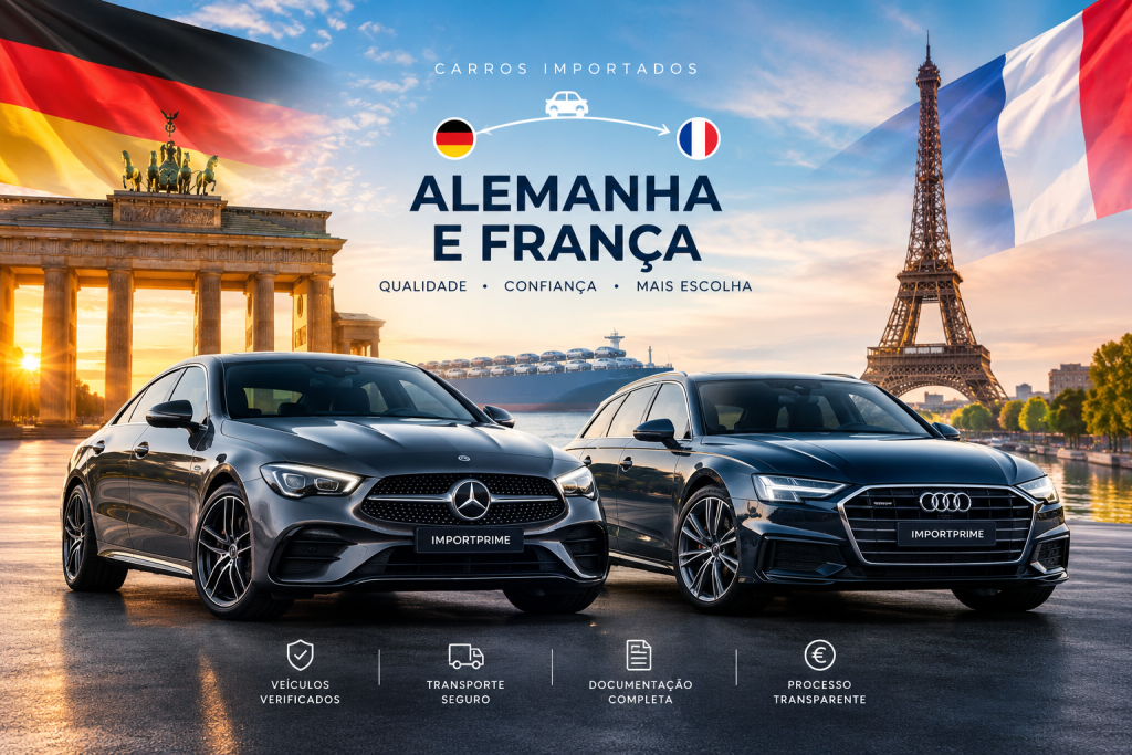 Importar de Alemanha ou de França: Qual Compensa Mais?